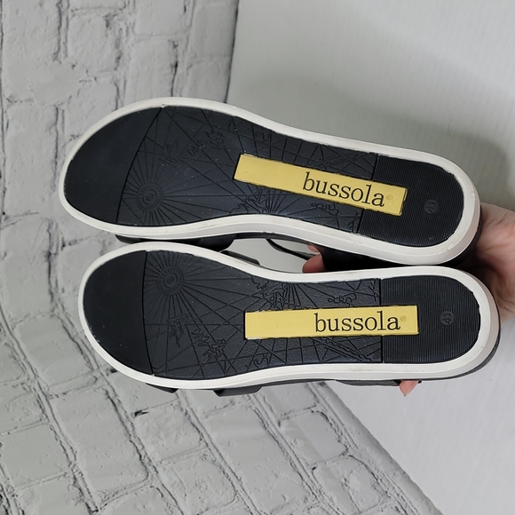 Bussola poppy cloud leather ankle strap sandals - Picture 6 of 9